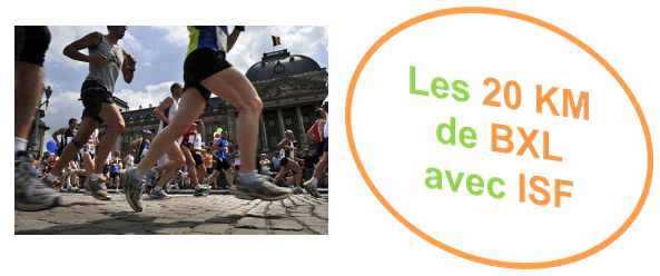 Courez 20 km de Bruxelles avec ISF
