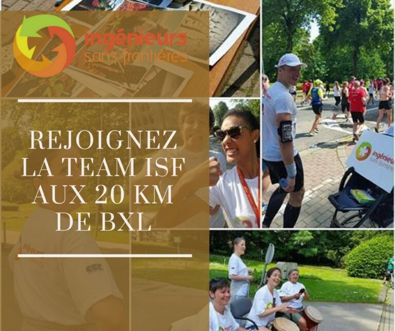Rejoignez La Team ISF aux 20 km de Bruxelles 2018
