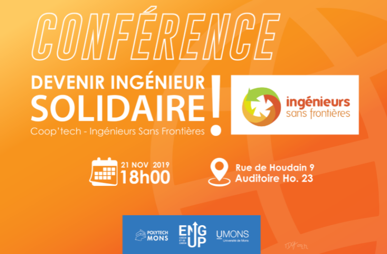 Soirée bénévoles à UMons, 21/11/2019