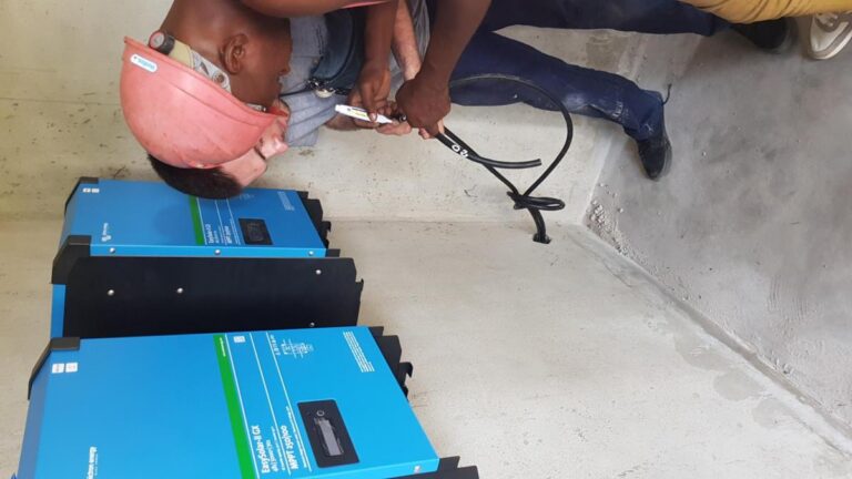 Électrifier un bâtiment pour étudiants à Lomé (Togo) — photo 4